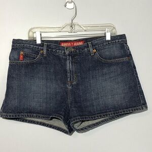 GUESS Women's Blue Denim Shorts size 34